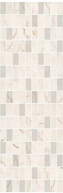 Керамическая плитка Kerama Marazzi Декор Театро беж светлый мозаичный 25х75