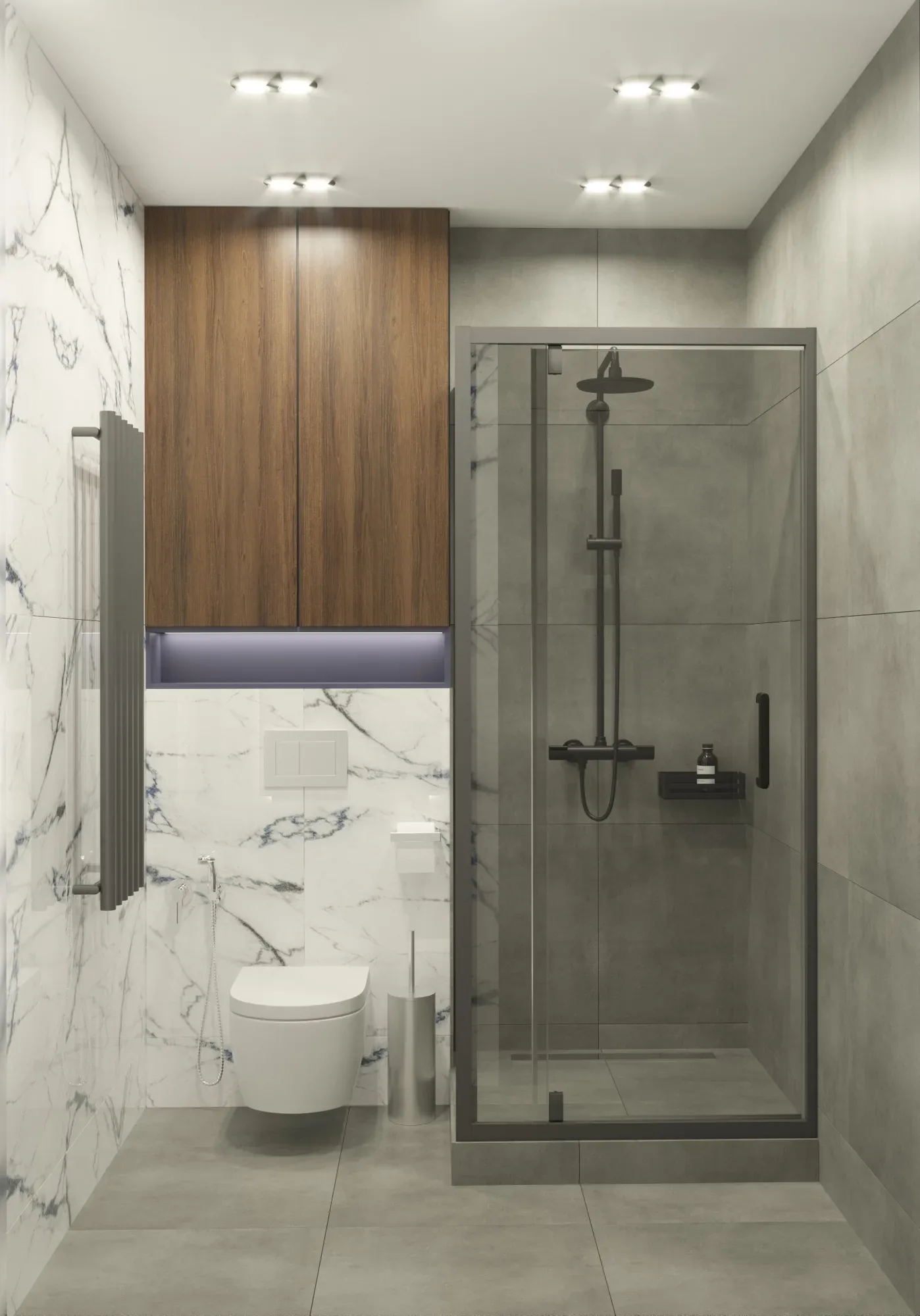 Керамогранит Gracia Ceramica Ferra blue PG 01 lappato 60х120