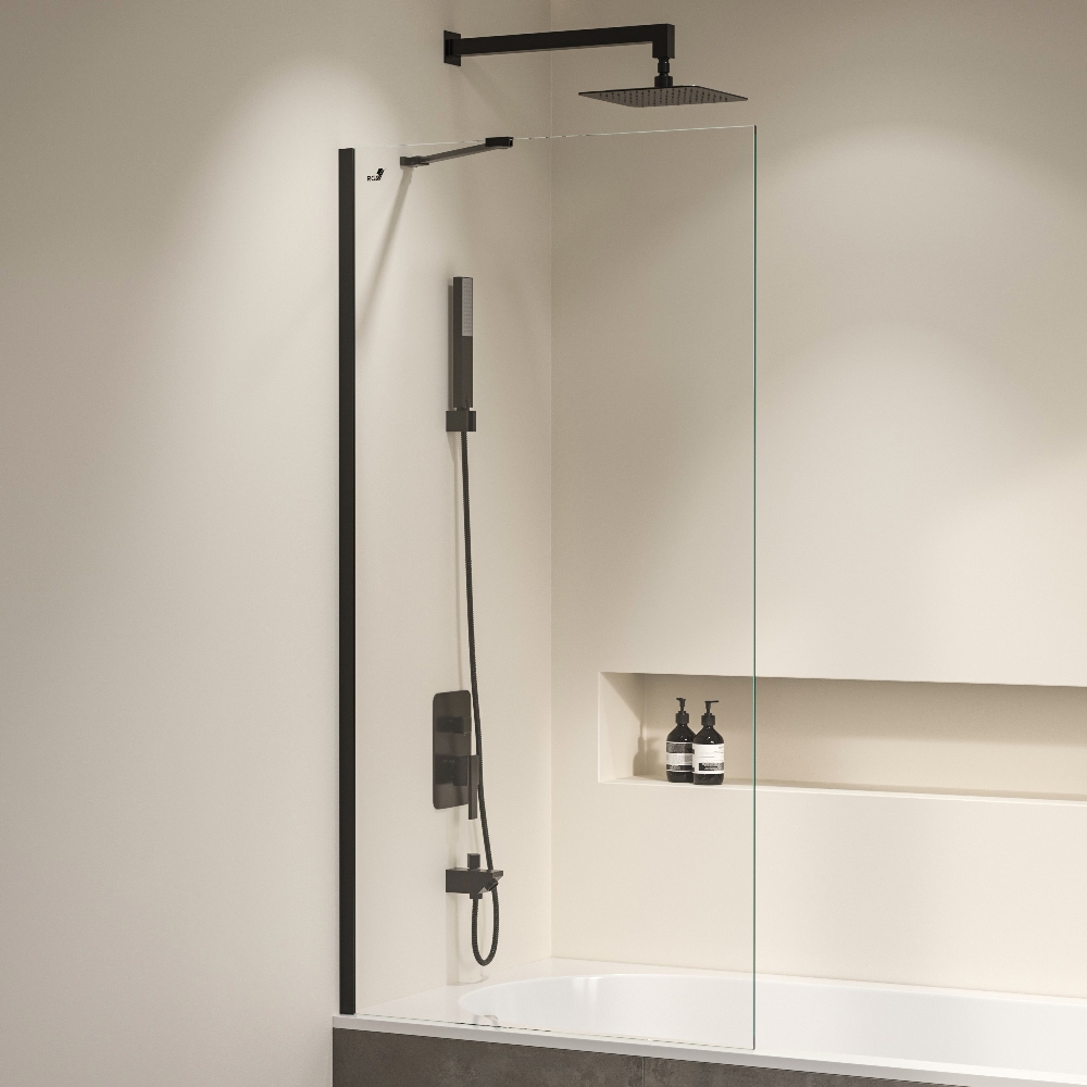 Шторка на ванну RGW SC-150B, Прозрачное, 700