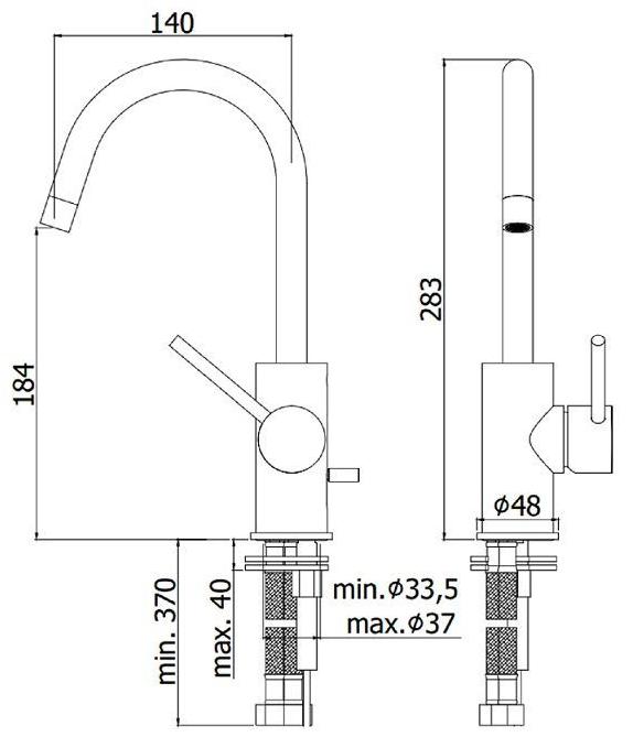 Смеситель для раковины Paffoni Light LIG078CR