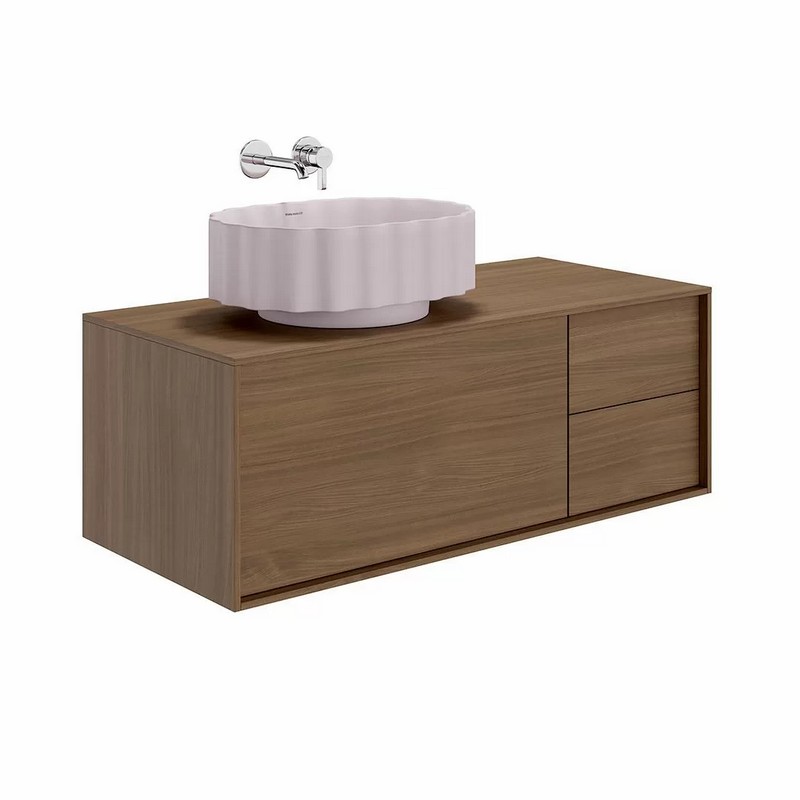 CC.wb.50/MAL Раковина ARTBASIN Conchiglia накладная 50, мальва матовая