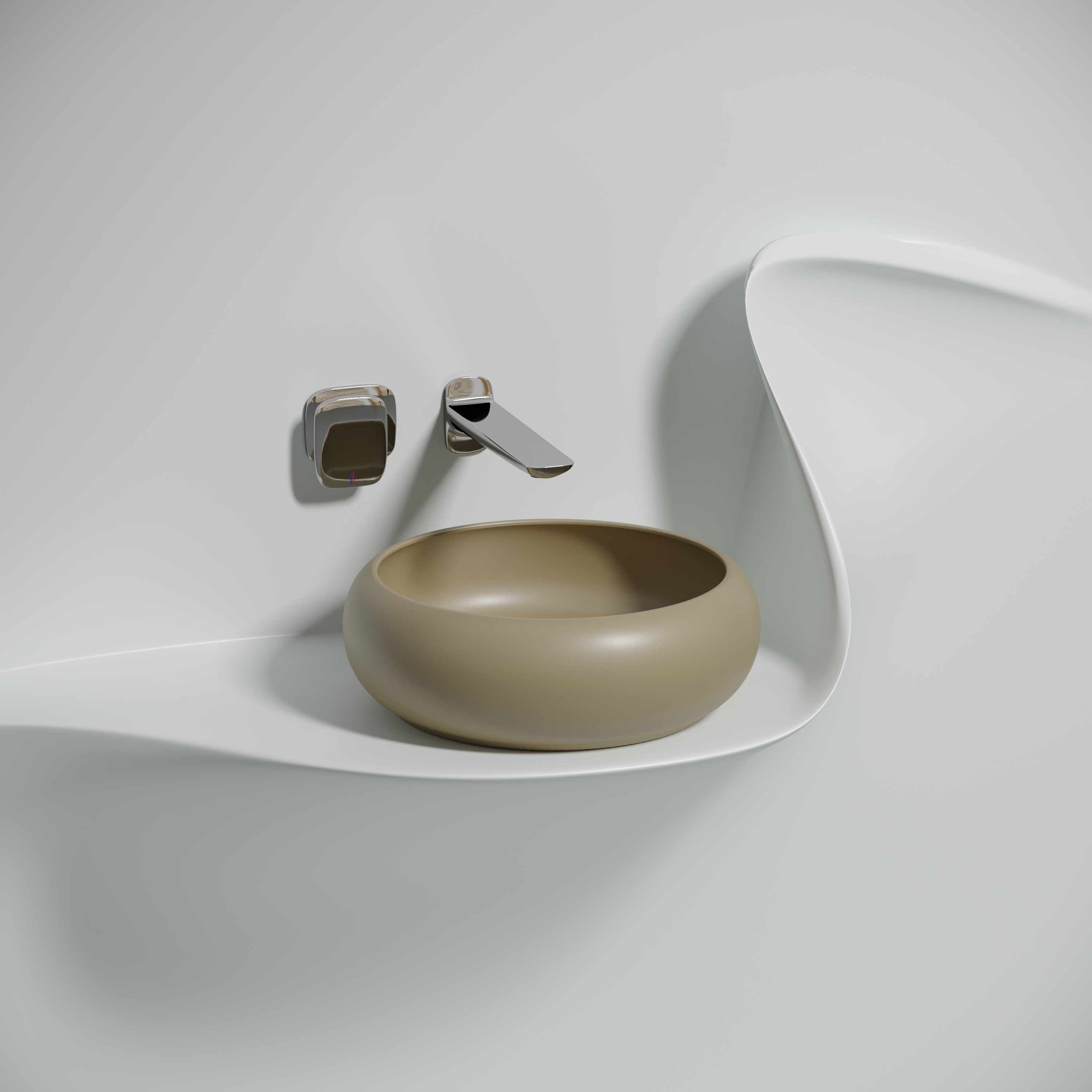 Рукомойник Ceramica Nova Element 36 см CN6050MC капучино