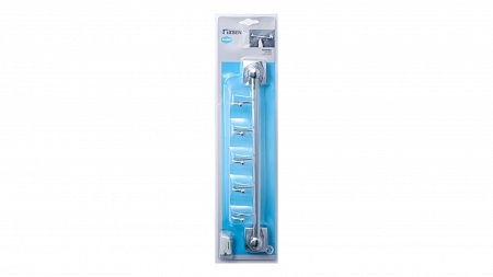 Fixsen KVADRO FX-61305B-5 Планка 5 крючков