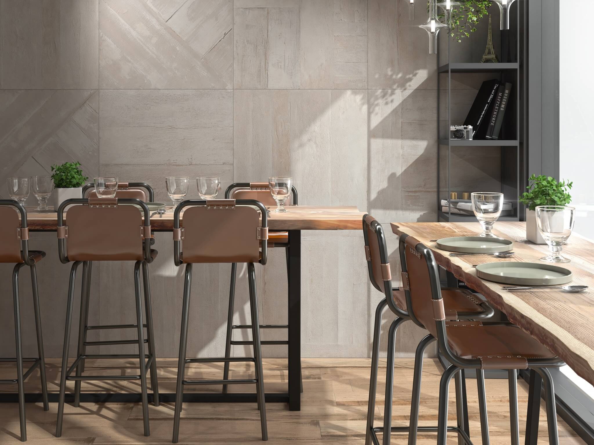 Керамогранит Kerama Marazzi Сольферино декорированный обрезной 80х80