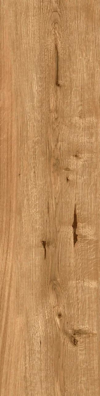 Керамогранит Meissen Classic Oak коричневый рельеф ректификат 21,8x89,8