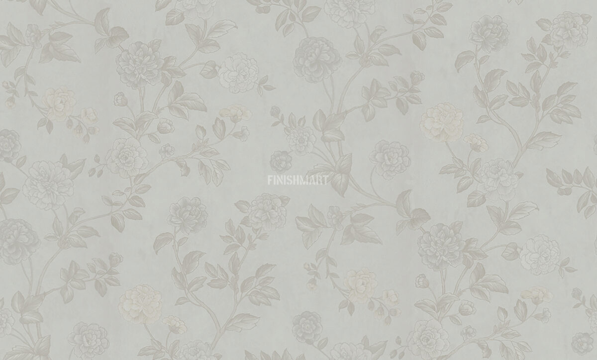 Z66805 Обои Zambaiti (Satin Flowers IV) (1*12) 10,05х0,53 винил на флизелине