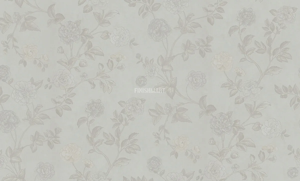 Z66805 Обои Zambaiti (Satin Flowers IV) (1*12) 10,05х0,53 винил на флизелине