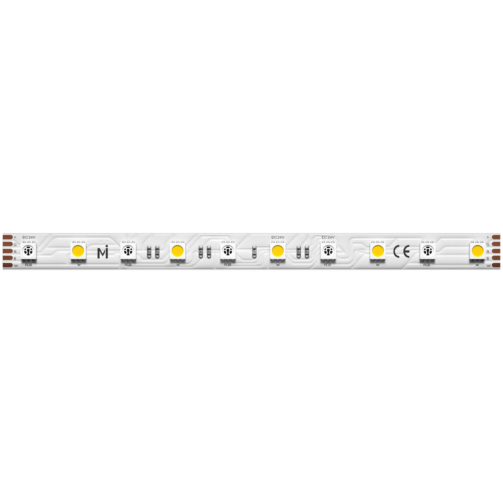 Светодиодная лента   Ultra 24В 5050 14,4Вт/м RGB+W 4000К 5м IP 20 201133