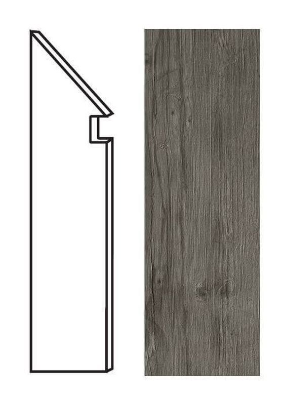Плинтус Axi Grey Timber Battiscopa Sag. SX (ANMK)