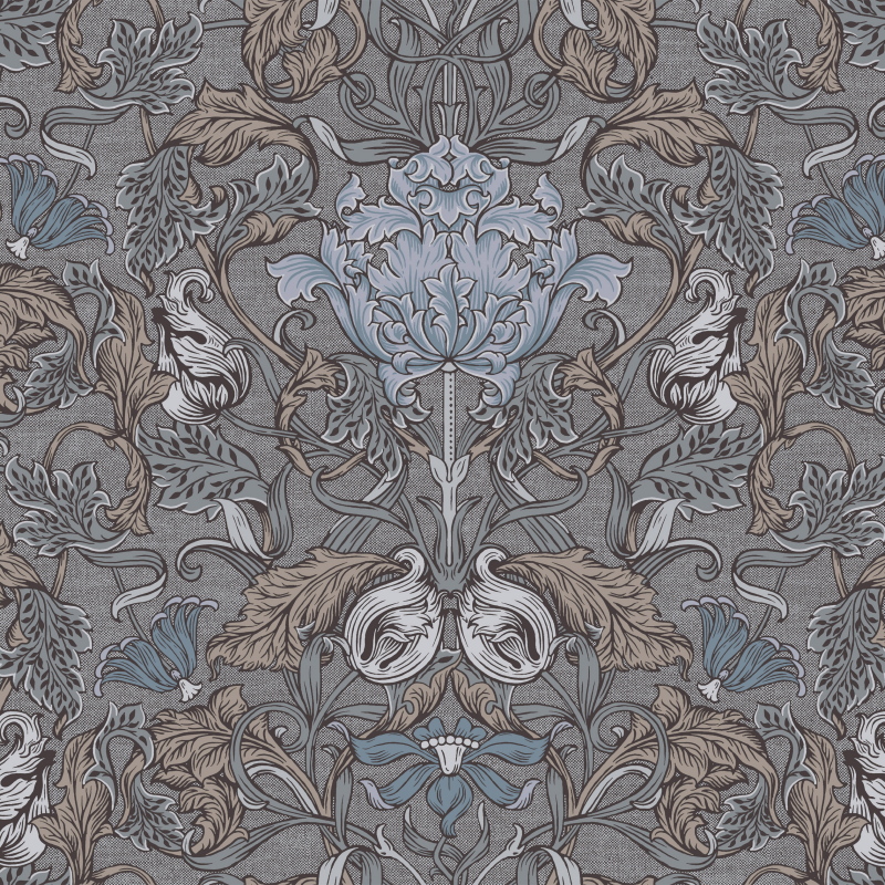 BRIT11008 British Style Garden Обои Loymina Британский сад 1x10.05