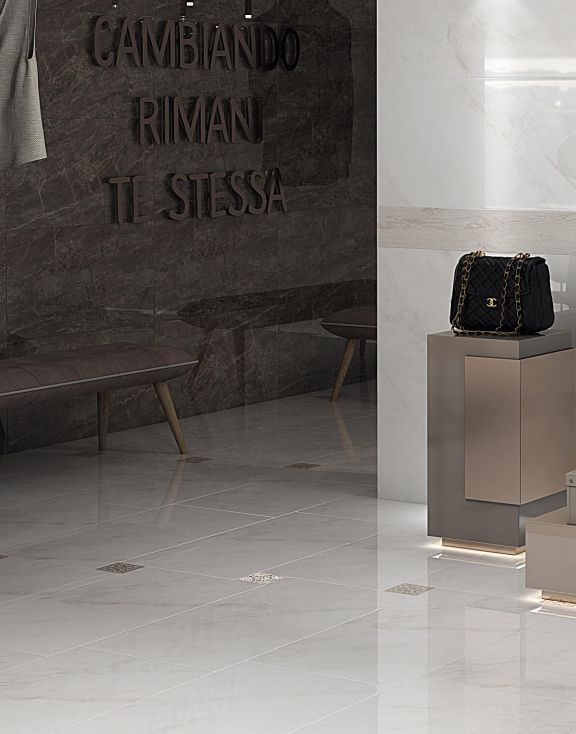 Керамогранит Kerama Marazzi Парнас светлый обрезной 40х80
