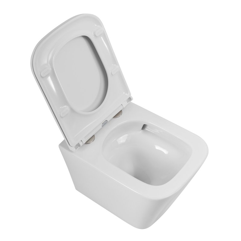 Унитаз подвесной безободковый BelBagno Ardente-R BB520CH-TOR белый