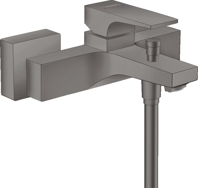 Смеситель Hansgrohe Metropol 32540340 для ванны, черный хром