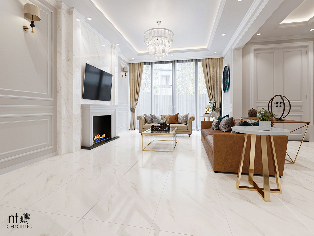 Керамогранит Empire Pearl Endless