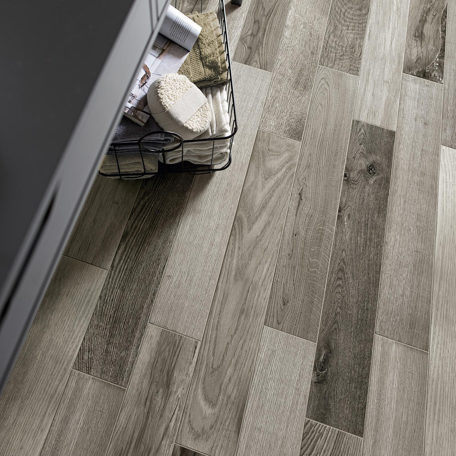 Керамогранит Marazzi Italy Treverkfusion Grey 10х70