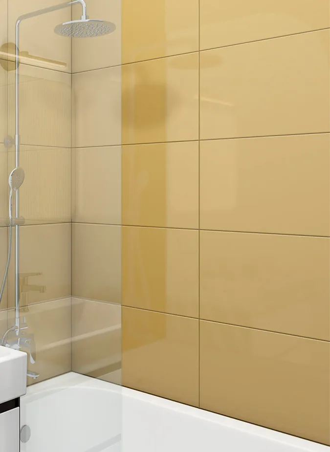 Керамическая плитка Creto Плитка Mono mustard 30х60