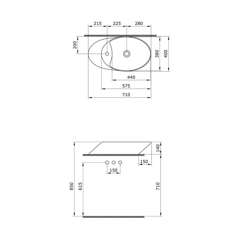 Раковина Bocchi Vessel 1021-005-0126 черная