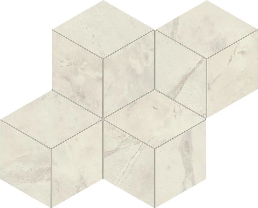 Мозаика Marvel Calacatta Perla Mosaico Esagono Silk (AF8N)