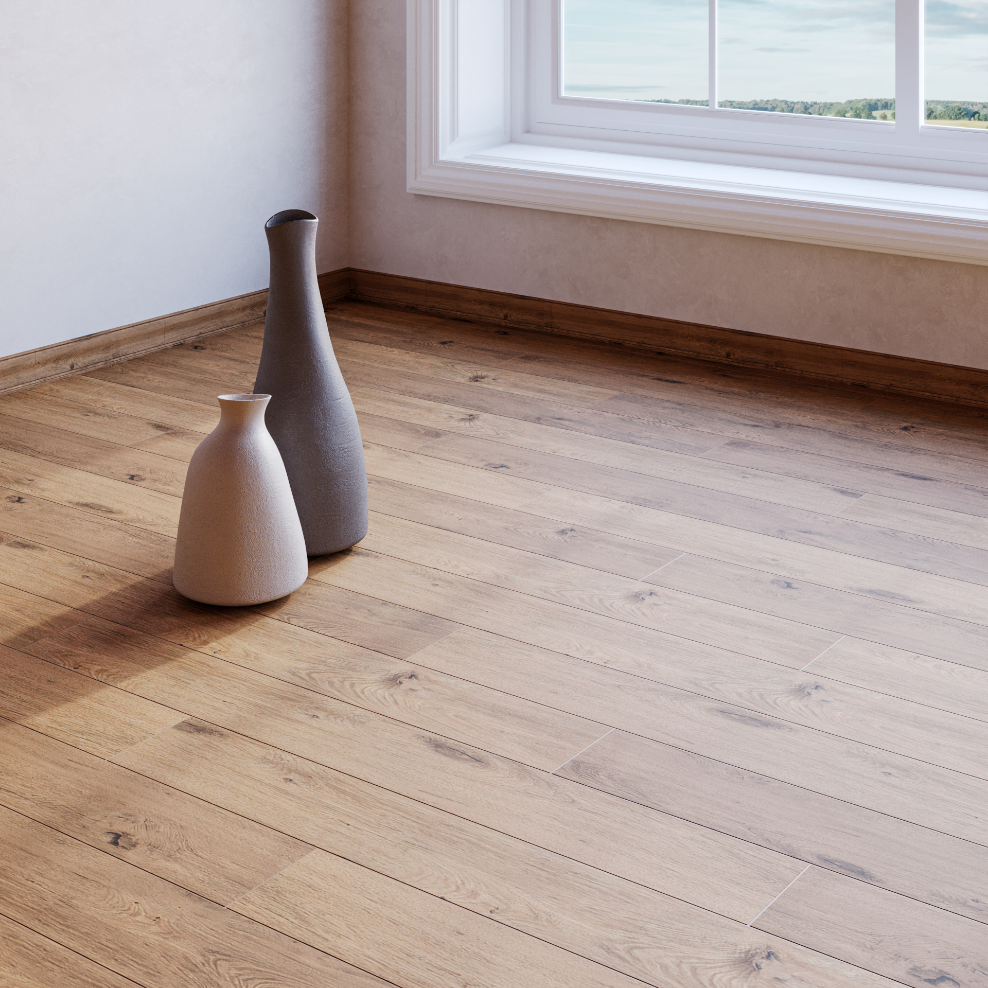 Керамогранит Kerama Marazzi Плинтус Сальветти беж тёмный 8х39,6