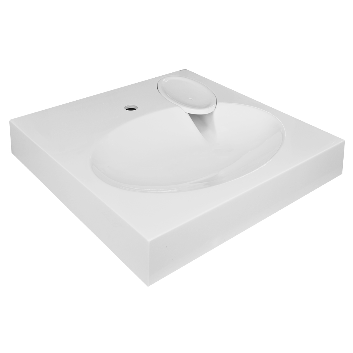 Раковина Azario Elegance 60 см CS00086606 белая