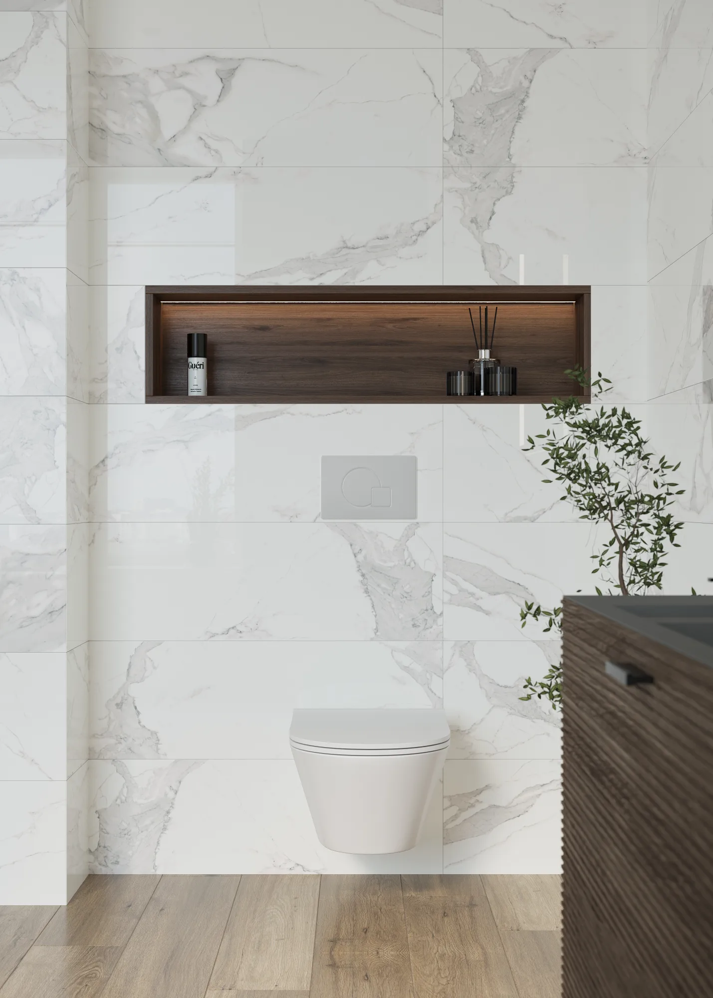 Керамогранит Creto Avenzo Silver F P 59,5х59,5 R Full Lappato 1