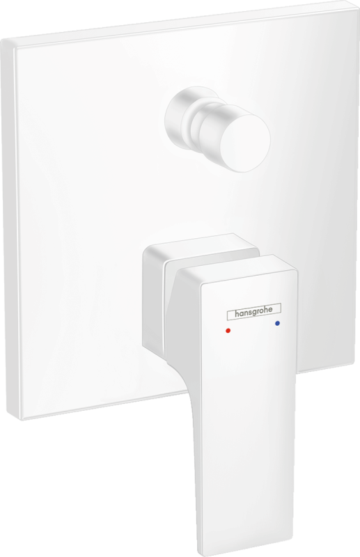 Смеситель Hansgrohe Metropol 32545700 для ванны, белый матовый