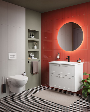 Панель смыва VITRA Root Round 740-2200, белая