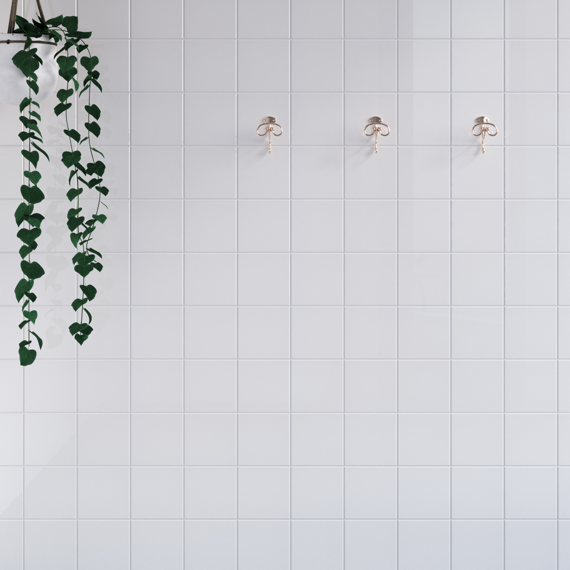Керамическая плитка Kerama Marazzi Плитка Витраж белый 15х15