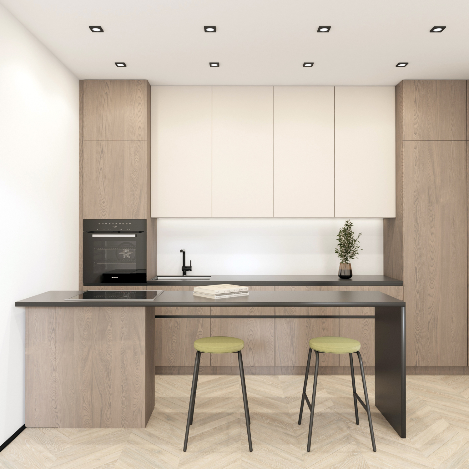 Влагозащищенный светильник Denkirs DK3015-BK