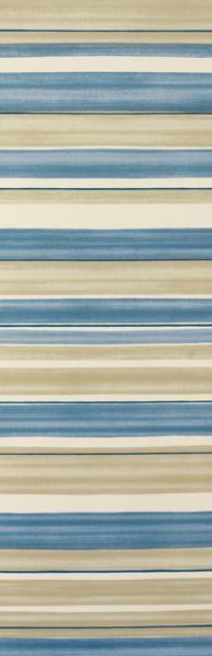 Керамическая плитка Marazzi Italy Декор Colorup Decoro Righe Beige/Ottanio 32,5х97,7