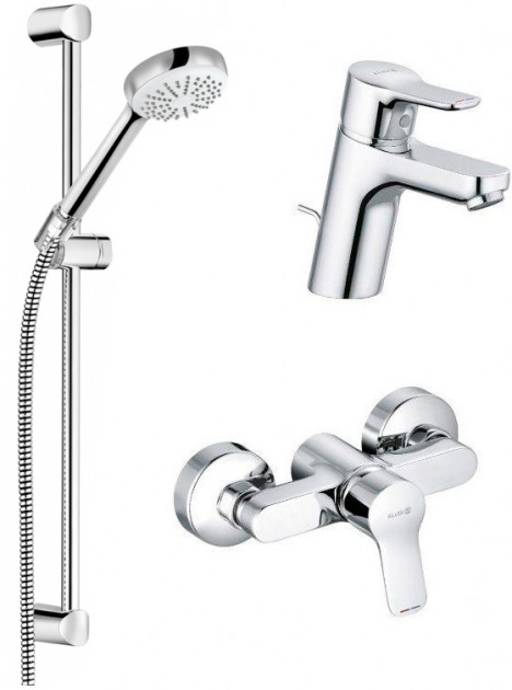 Душевой комплект Kludi Pure&Easy 378450565 хром