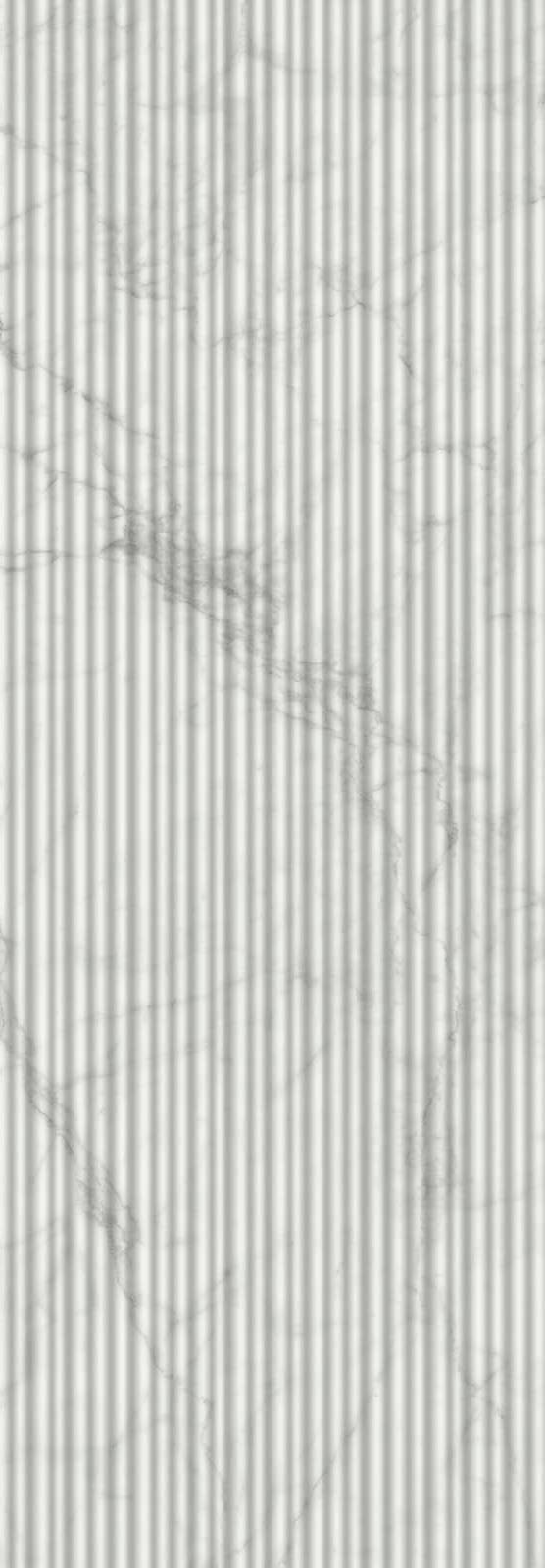 Керамическая плитка Marazzi Italy Плитка Marbleplay Statuarietto Struttura Mikado 3D Rett. 30х90