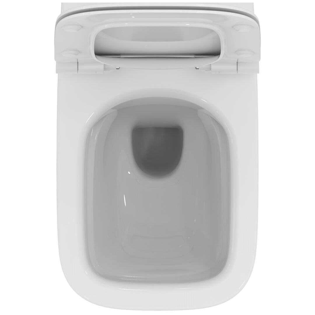 Унитаз подвесной безободковый Ideal Standard i.life B T533001 с крышкой-сиденьем микролифт, белый