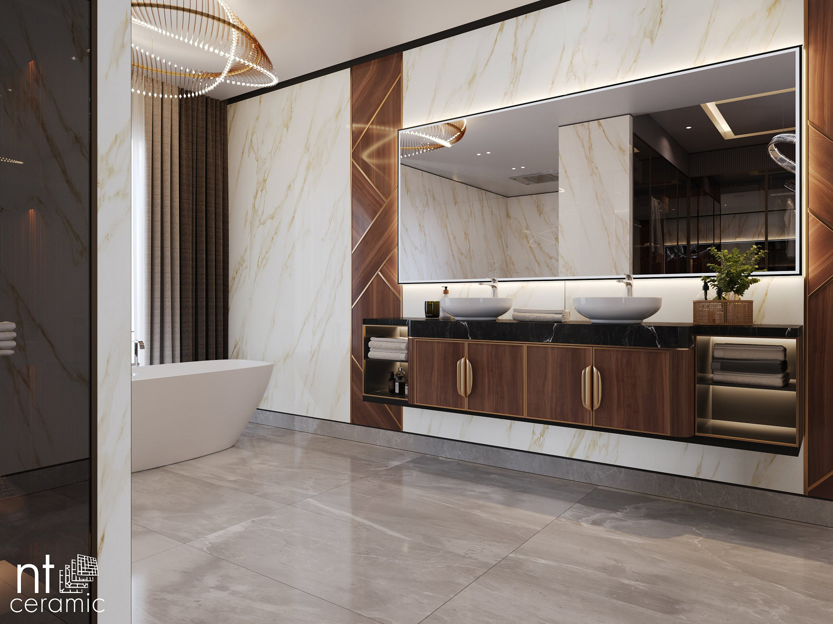 Керамогранит Arabesco Gold