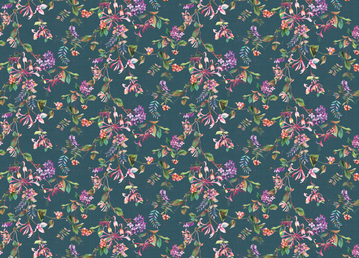 47454 Обои Marburg (Flora) (1*12) 10,05x0,53 винил на флизелине