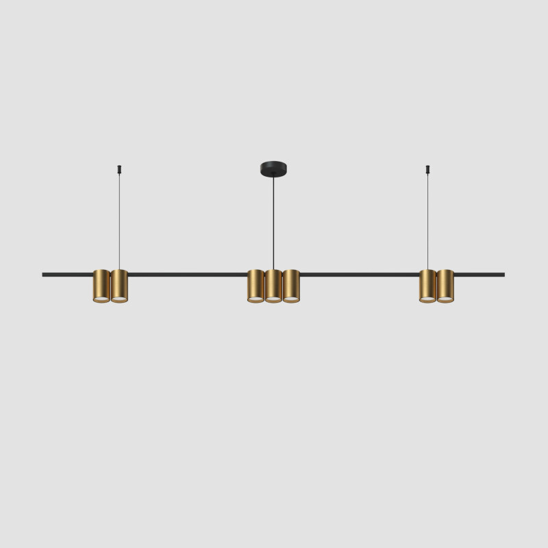 Подвесной светильник ORBIT DK4063-BK+SG
