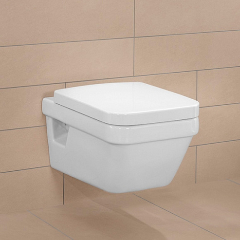 Подвесной унитаз Villeroy & Boch Architectura 5685HR01 с сиденьем микролифт