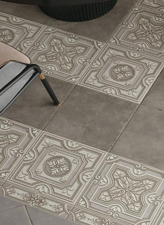 Керамическая плитка Kerama Marazzi Плитка Пьяцца серый темный матовый 30,2х30,2