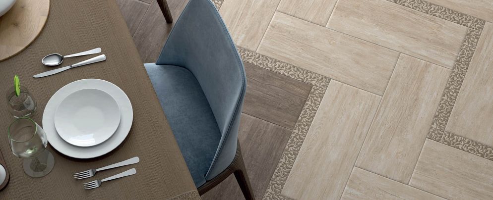 Керамогранит Kerama Marazzi Акация коричневый 20,1х50,2
