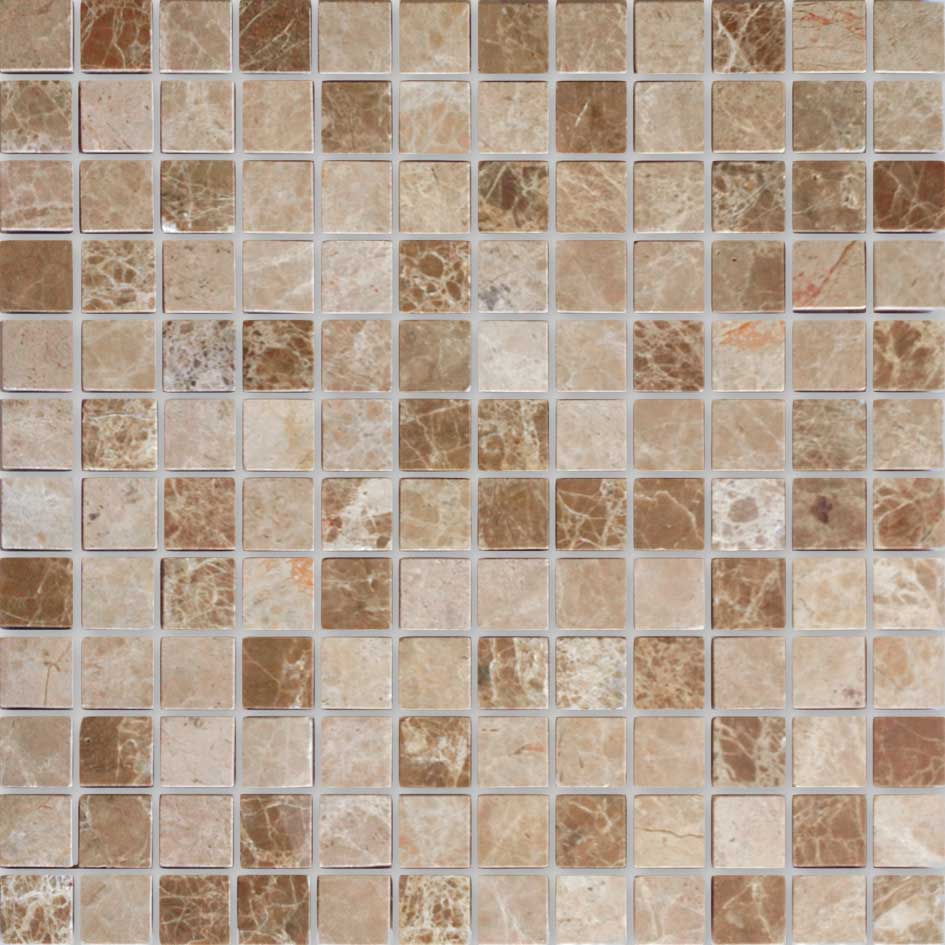 Мозаика Caramelle Emperador Light POL 23x23x7