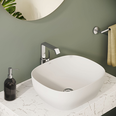 Смеситель для раковины VITRA Suit A42765 глянцевый черный