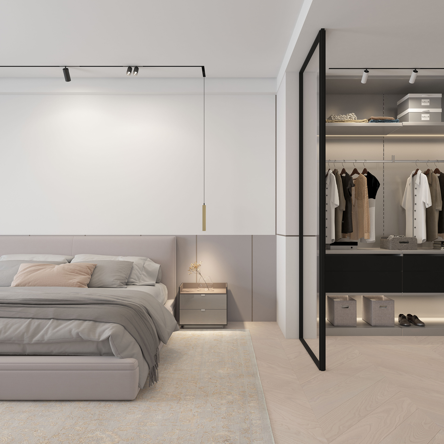 Трековый светильник Denkirs DK8008-BG