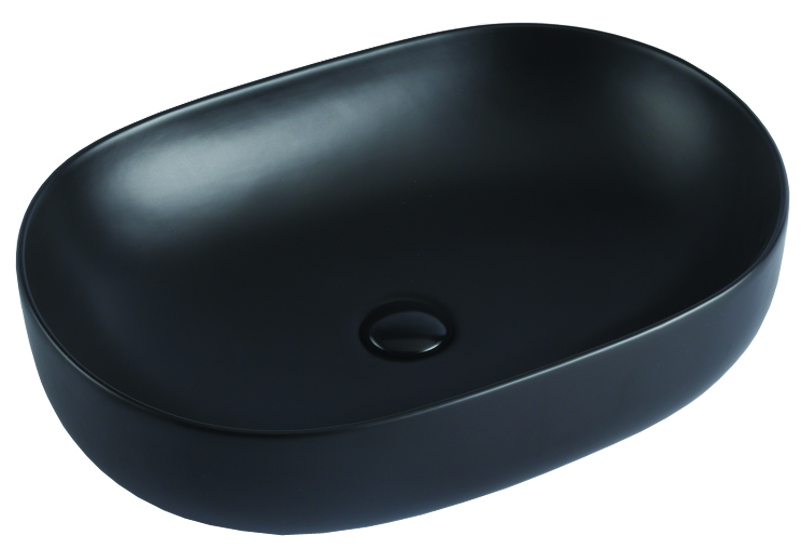 Раковина Azario 60 см AZ-78326MB матовый черный