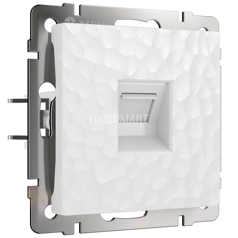 Розетка Ethernet RJ-45 Hammer (белый) W1281001