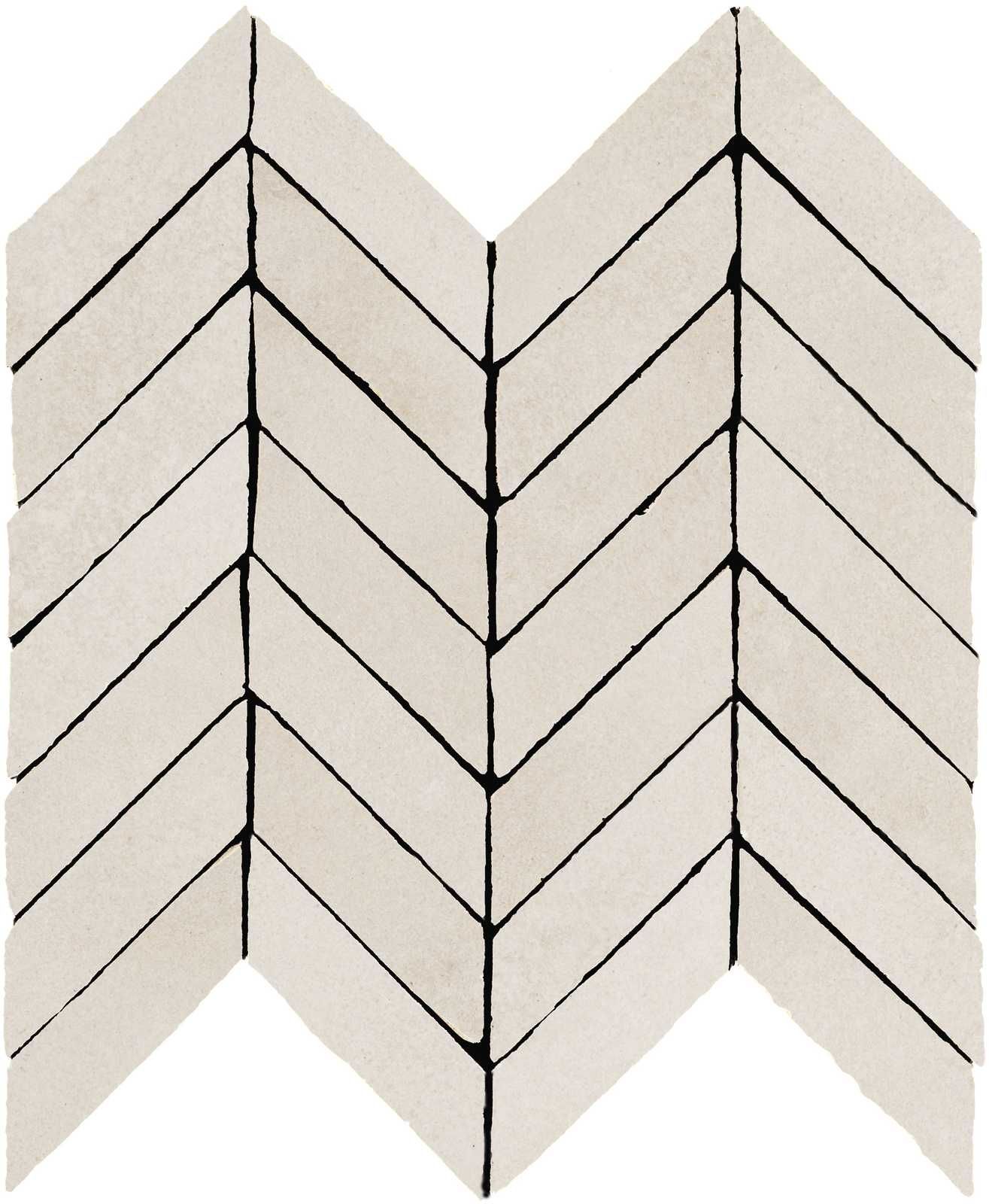 Мозаика Marazzi Italy Alchimia Spina Grey 30x37