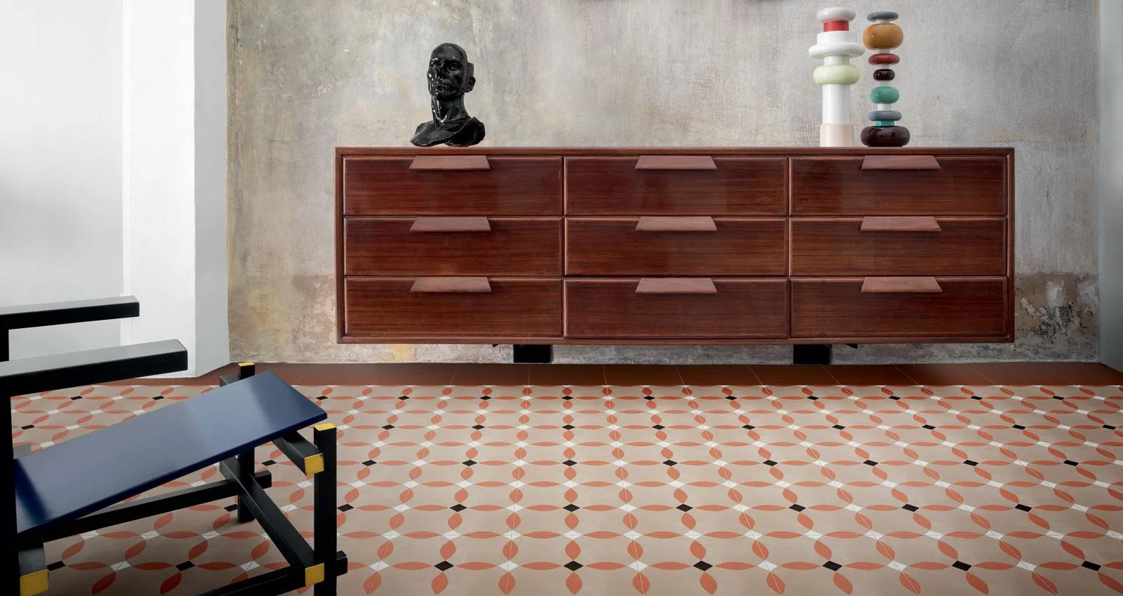 Керамогранит Marazzi Italy D_Segni Colore Tangerine 20x20