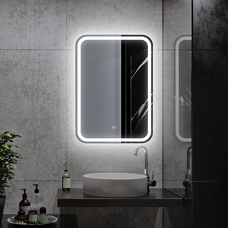 Зеркало Silver Mirrors Мальта 550х800 - 2.2 (ТХ, подогрев, сенсорный выключатель)