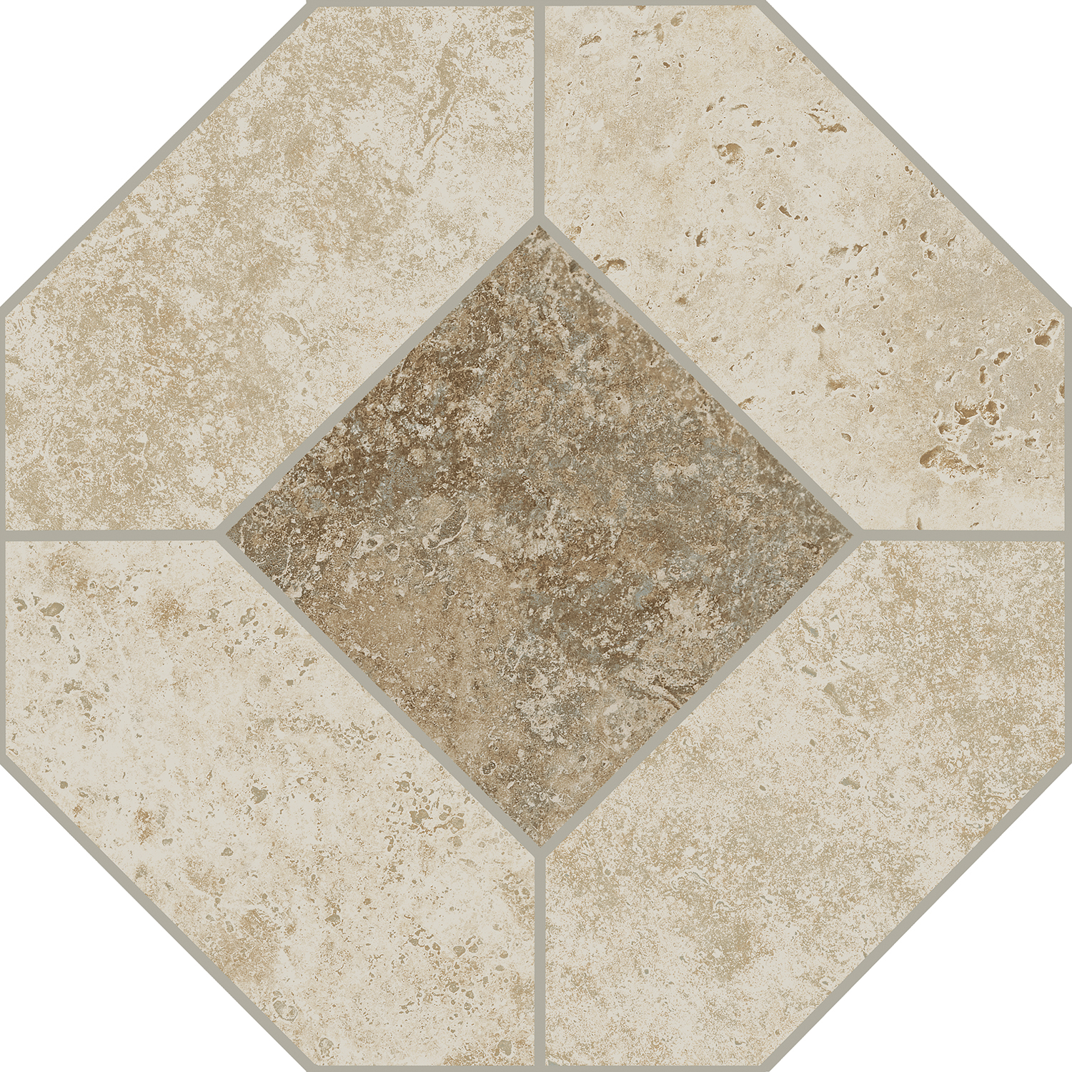Керамогранит Kerama Marazzi Брюссель бежевый светлый матовый 24х24