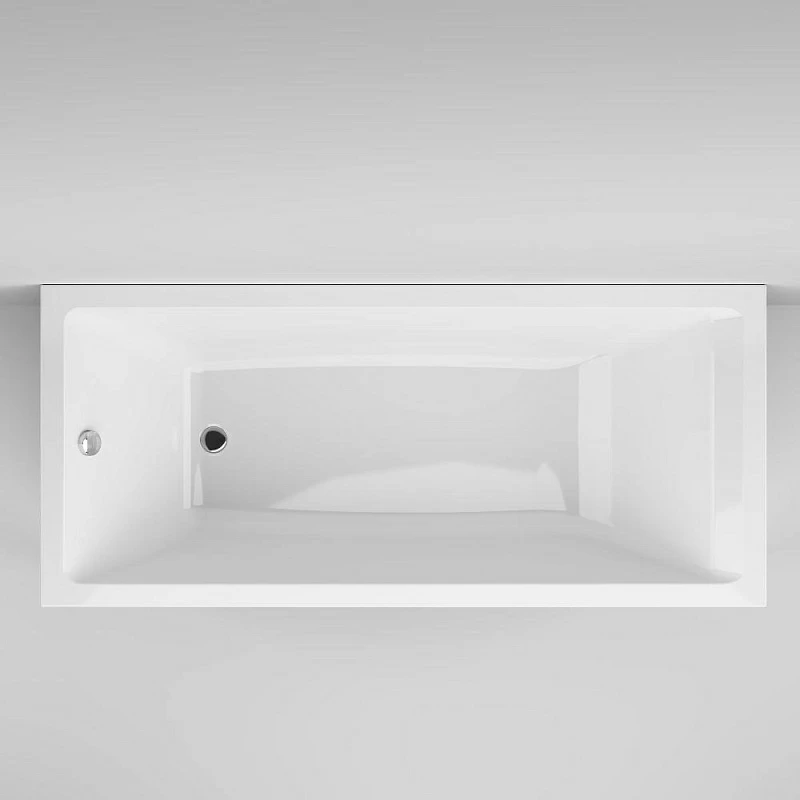 Ванна акриловая 180x80 AM.PM Gem W93A-180-080W-A белая глянцевая