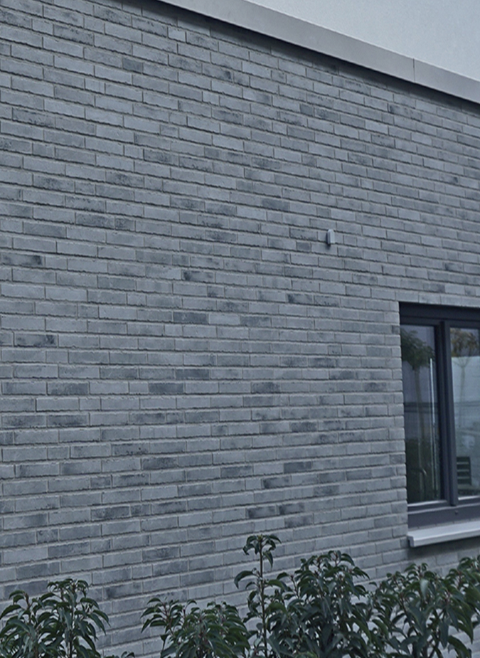 Керамическая плитка Interbau&Blink Плитка Felsgrau INT575 под кирпич 7,1х24